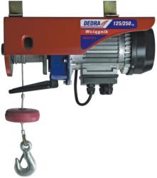 Dedra Electropalan electric cu cablu 1000w, 250kg / cablu 12m sau 500kg / cablu 6m