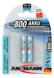 ANSMANN Acumulatori preincarcati AAA R3 800mAh blister 2 bucati ANSMANN (5030982) Baterie reincarcabila