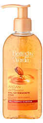 Bottega Verde - Gel delicat de curatare, pentru ten normal si uscat, cu ulei de argan - Argan del Marocco, 200 ML