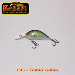 Kenart Vobler KENART Shark Floating 4cm/4gr, GG, Gobio Gobio (SH4F-GG)