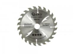 GEKO körfűrész tárcsa vágókorong vágótárcsa fa vídiás 160x20mm 24T G78030 (G78030)