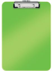 LEITZ Clipboard LEITZ WOW, simplu, PS, A4, 100 coli, verde (L-39710054)