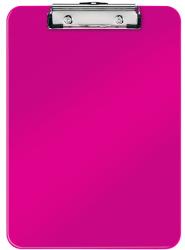 LEITZ Clipboard LEITZ WOW, simplu, PS, A4, 100 coli, roz (L-39710023)
