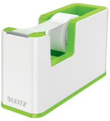 LEITZ Dispenser banda adeziva LEITZ WOW, PS, banda inclusa, culori duale, alb-verde (L-53641054)