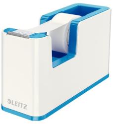 LEITZ Dispenser banda adeziva LEITZ WOW, PS, banda inclusa, culori duale, alb-albastru (L-53641036)