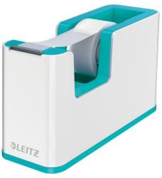LEITZ Dispenser banda adeziva LEITZ WOW, PS, banda inclusa, culori duale, alb-turcoaz (L-53641051)