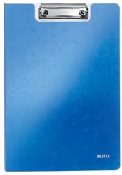 LEITZ Clipboard LEITZ WOW, dublu, polyfoam, A4, 100 coli, albastru (L-41990036)