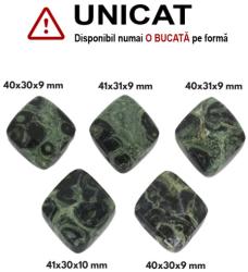  Pandantiv Jasp Kambaba Romb Fatetat - 40-41 x 30-31 x 9-10 mm - 1 Buc