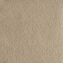 Ambiente Elegance taupe papírszalvéta 33x33cm, 15db-os
