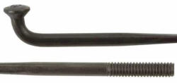DT Swiss Competition küllő, 252 x 2, 0-1, 8-2, 0 mm küllőanya nélkül, fekete