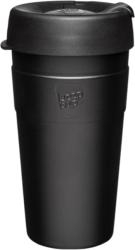 Keepcup Thermal Café rozsdamentes acél pohár kávés termosz BLACK 454 ml