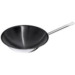  Wok inox 36 cm baza rotunda PTFE (0528360)