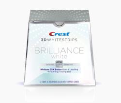 Crest 3D White Whitestrips Brilliance White - Redus 8 zile (16 benzi)