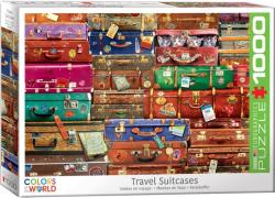 EUROGRAPHICS Travel Suitcases 1000 db-os (6000-5468)