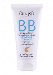 Ziaja BB Cream Oily and Mixed Skin SPF15 cremă bb 50 ml pentru femei Dark