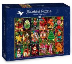 Bluebird Puzzle Festive Ornaments 1000 db-os (70325)