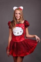 Rubies Hello Kitty felnőtt jelmez - L 880397 (880397-L)