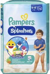 Pampers Splashers Úszópelenka 14kg+ Junior 5-6 (10db) (81668262)