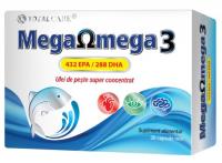 Cosmo Pharm Mega omega 3 ulei de peste super concentrat (Total Care) 30cps COSMOPHARM