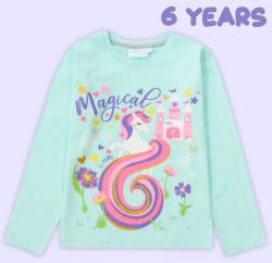  Mini Kidz Birthday/Szülinapos póló lányoknak 6 éves vagyok 5-6 év (116 cm)