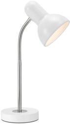 Nordlux Texas asztali lámpa, fehér, E27, max. 60W, 12.5cm átmérő, 47615001 (NORDLUX 47615001)