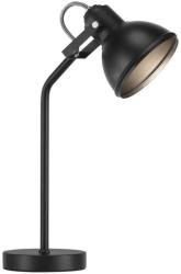 Nordlux Aslak asztali lámpa, fekete, E27, max. 15W, 15cm átmérő, 46685003 (46685003)