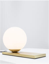 Nova Luce asztali lámpa, matt arany, E14 foglalattal, max. 1x28W, 9012922 (9012922)