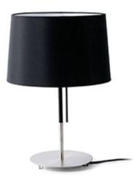 Faro Barcelona VOLTA asztali lámpa, fekete, E27 foglalattal, IP20, 20026 (20026)
