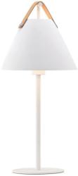 Nordlux Strap asztali lámpa, fehér, E27, max. 40W, 25cm átmérő, 46205001 (NORDLUX 46205001)