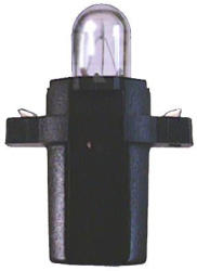 AVC Fekete bax10s Izzó Műszerfalhoz 12V 1, 2w (37200)