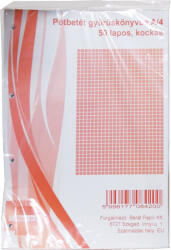 Office 21 Gyűrűskönyv Betét A/4 Kockás 50 lap (084200000)