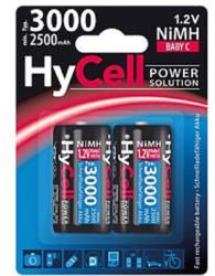 HyCell Acumulatori C R14 3000mAh blister 2 bucati HYCELL (5035302) Baterie reincarcabila