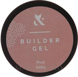 F. O. X Gel de modelare pentru unghii - F. O. X Builder Gel Pink Baby 50 ml