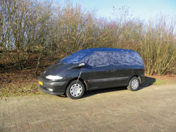 Carpoint Olanda Husa parbriz impotriva inghetului MVP L 404x188x68cm prelata parbriz minivan Kft Auto (1723288)