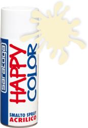 HappyColor Spray vopsea Alb Smantana HappyColor Acrilic, 400ml Kft Auto (FOR-88150012)