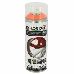 Sumex Spray vopsea cauciucata Kolor Dip Orange Fluorescent 400ml Kft Auto (KD14003)