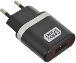 Carpoint Incarcator priza retea, cu iesire 1x USB, iesire 5V 1A, cu protectie supraincalzire, suprasarcina Kft Auto (517017)