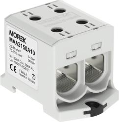 Morek OTL150-2 grey 2xAl/Cu 25-150mm2 1000V Clema distribuitor (MAA2150A10)