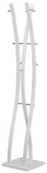 HM Cuier metalic HM W50, cu 9 agatatori, tip pom, robust, alb (00002637)
