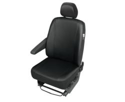 Kegel Polonia Husa auto scaun sofer Practical DV1 Master imitatie piele neagra pentru Renault Master 3, Opel Movano 3, Nissan NV 400 , dupa 2010 Kft Auto (5-1559-244-4010)