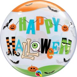 Qualatex Balon Bubble 56 cm Halloween Fun Font, Qualatex 89728 (Q89728)