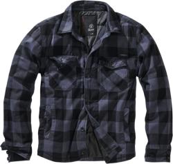 Brandit Lumberjacket bunda, gri cu negru
