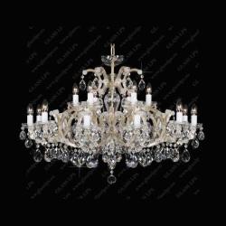 Glass LPS Candelabru 18 brate Maria Theresa cristal Bohemia L14 235/18/1 (L14 235/18/1)