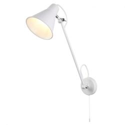 Aplica moderna design retro Triple Joint alb/crom 6302WH SRT (6302WH SRT)
