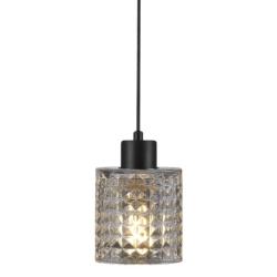 Nordlux Pendul design modern Hollywood, sticla transparenta 46483000 NL (46483000 NL)