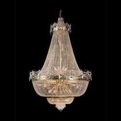 Glass LPS Lustra imperial cristal Bohemia L15 572/23/1-A, 3; F 2 floor (L15 572/23/1-A, 3, F 2 floor)