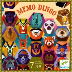 DJECO Joc de memorie pentru avansati, Memo Dingo Djeco (DJ08538) - nebunici