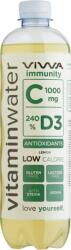 Viwa Vitaminwater Immunity citrom ízű, csökkentett energiatartalmú szénsavmentes üdítőital 600 ml