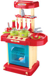 Buba Игрален комплект Buba My Kitchen - Детска кухня, червена (NEW020635) - ozone