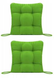 Palmonix Set Perne decorative pentru scaun de bucatarie sau terasa, dimensiuni 40x40cm, culoare Verde, 2 bucati/set (per-verdex2)